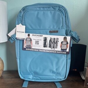 Duchamp Light Blue Travel Backpack